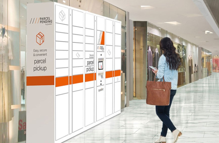 Smart Parcel Locker for Shopping Mall in Shanghai