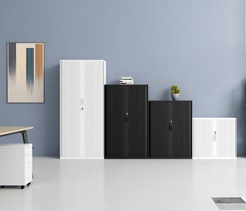 Rolling Door Cabinet