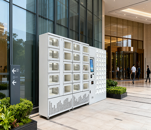 Smart Food Delivery Lockers