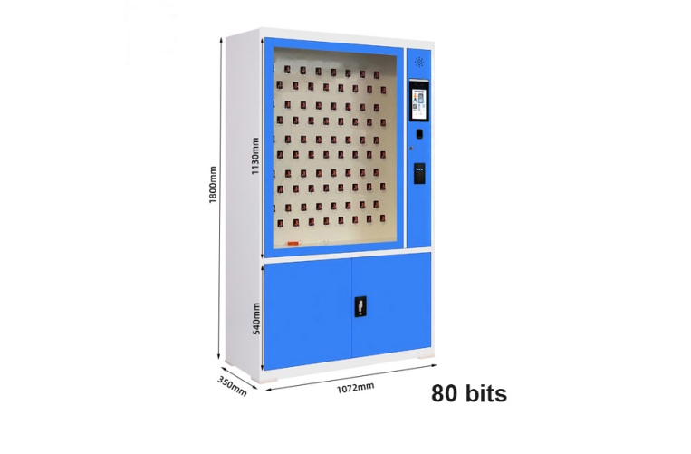 How big is the smart key locker market in Europe?