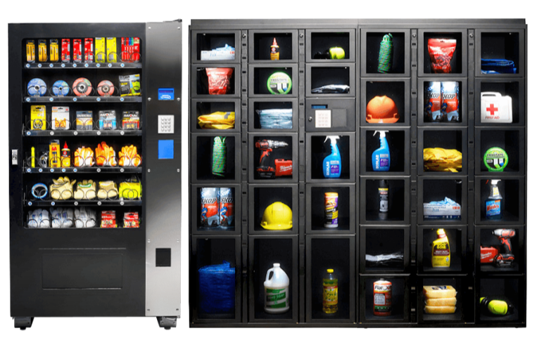 Smart Locker Vending & Rental Machine for Sweden by Minno Furniture