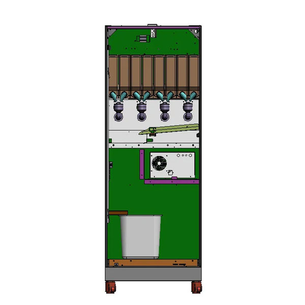 Foot Standing Instant Coffee vending Machine