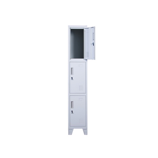 MINNO 3 door High foot steel locker