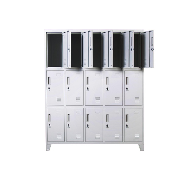 MINNO 15 door High foot steel locker