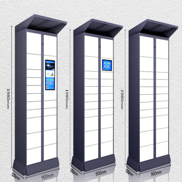 Minno Outdoor Smart Parcel Locker Metal Steel Automatic Package Locker Express delivery station