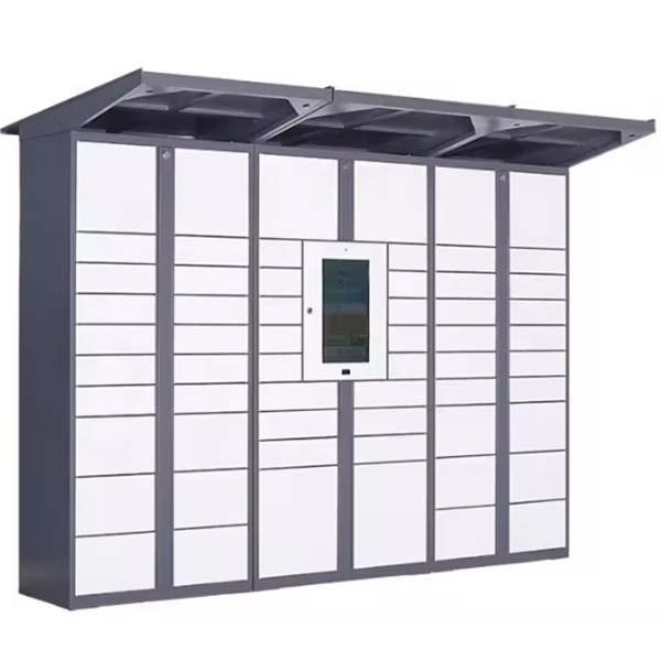 Minno Outdoor Smart Parcel Locker Metal Steel Automatic Package Locker Express delivery station