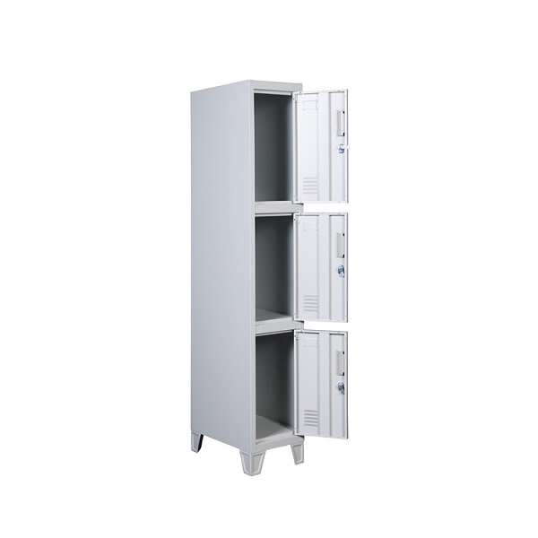 MINNO 3 door High foot steel locker