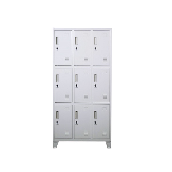 MINNO 9 door High foot steel locker