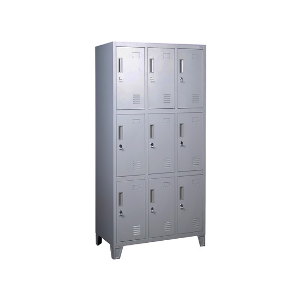 MINNO 9 door High foot steel locker