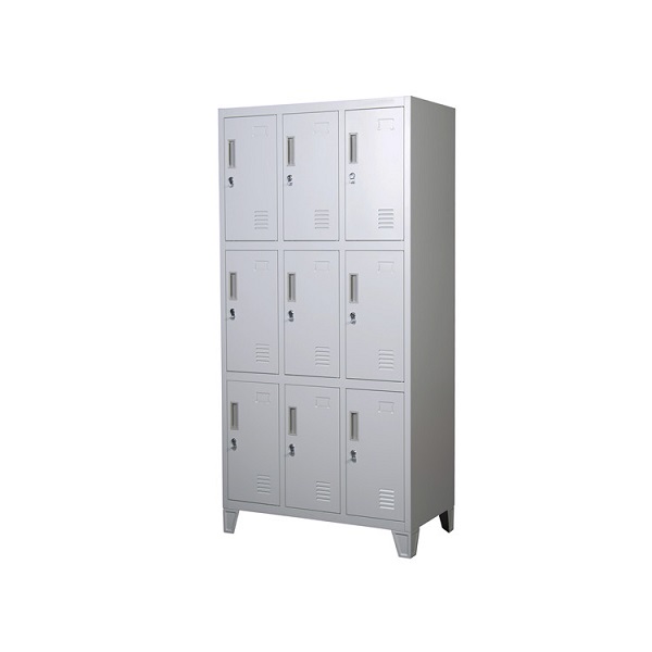 MINNO 9 door High foot steel locker