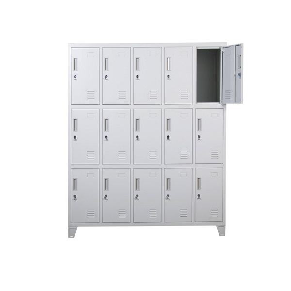 MINNO 15 door High foot steel locker